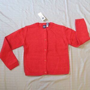 GapKids Girls Red Shimmering Sweater Size 7/8 NWT